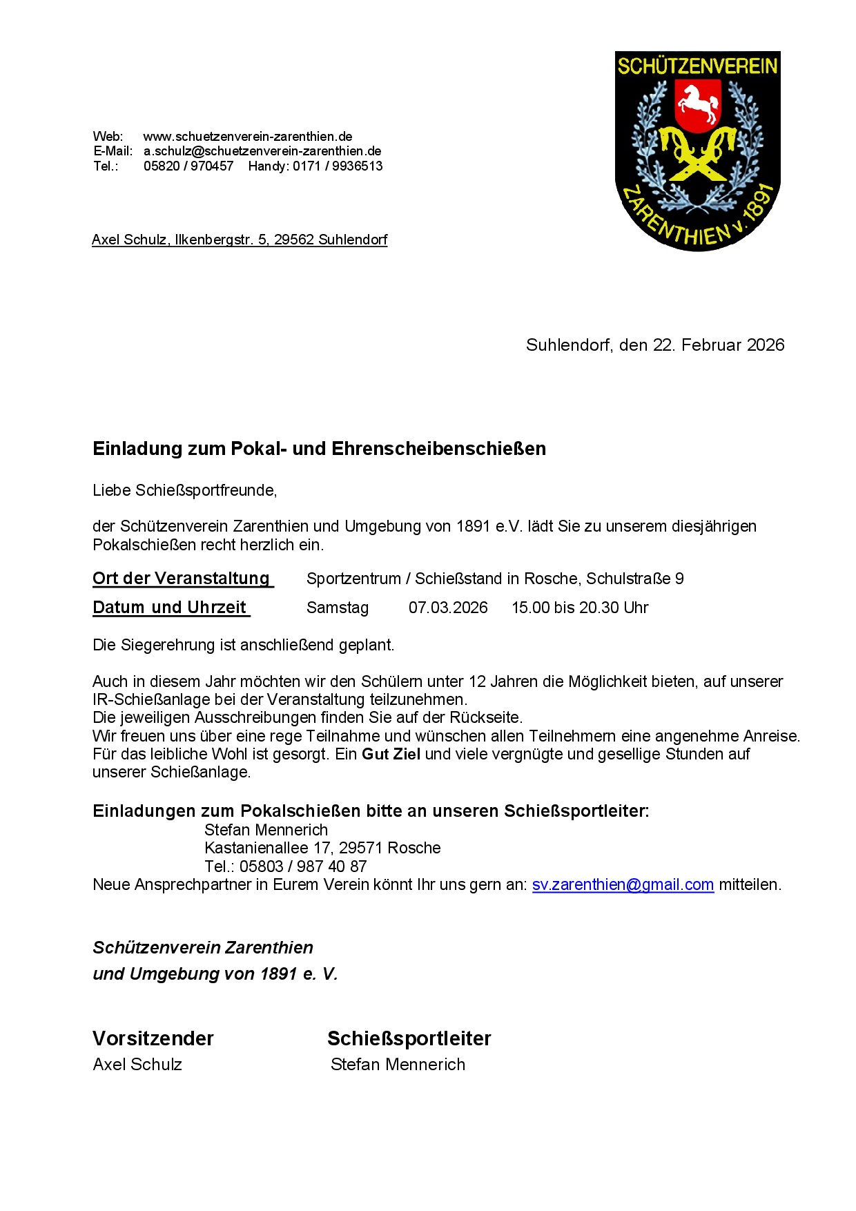 Einladung Pokalschiessen26 0001