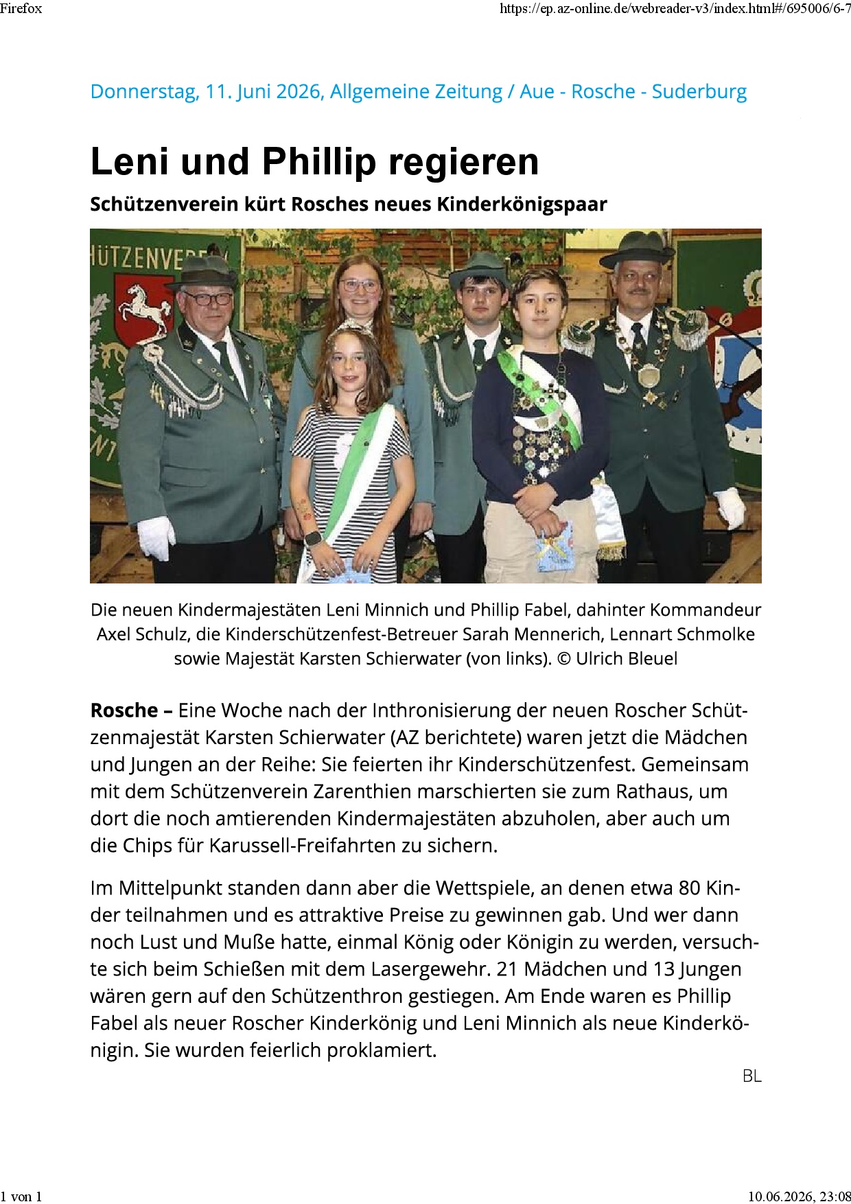 Kinderkönige 2026
